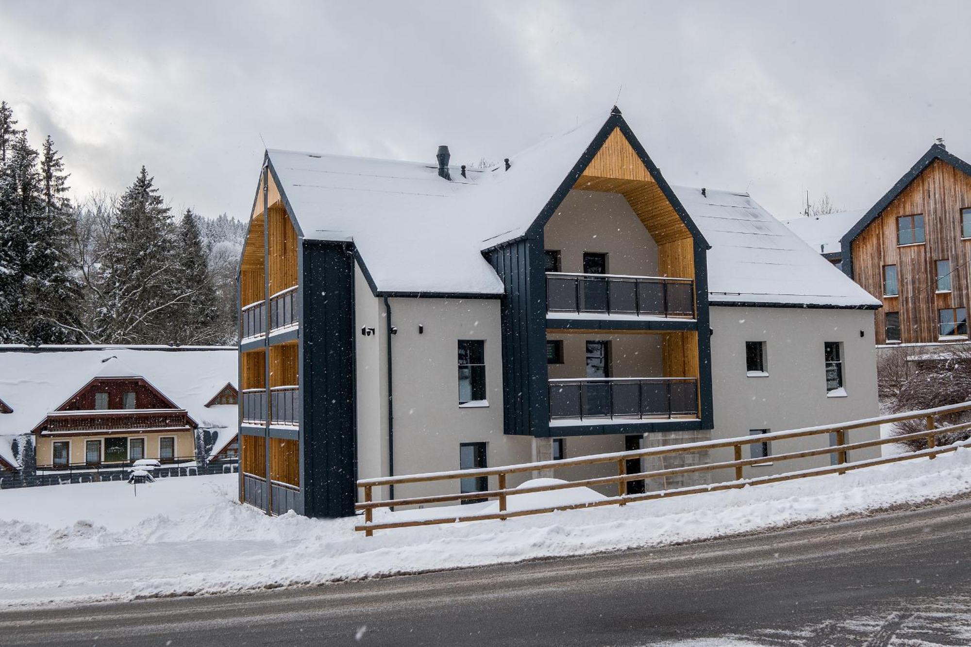 Apartmany Jarmilka S Privatnim Wellness Bedřichov Exterior foto